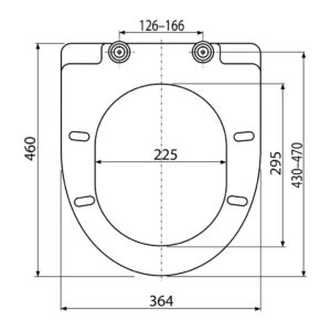 AlcaPlast A66 - WC sedátko SOFTCLOSE, Duroplast