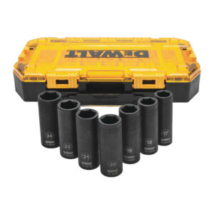 DeWalt DWMT74737-0 - 7-dielna sada predĺžených rázových hlavic 1/2"