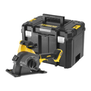 DeWalt DCG200NT - Bezuhlíková aku drážkovačka Flexvolt 54V, 125mm, bez aku a nabíjačky, kufor Tstak