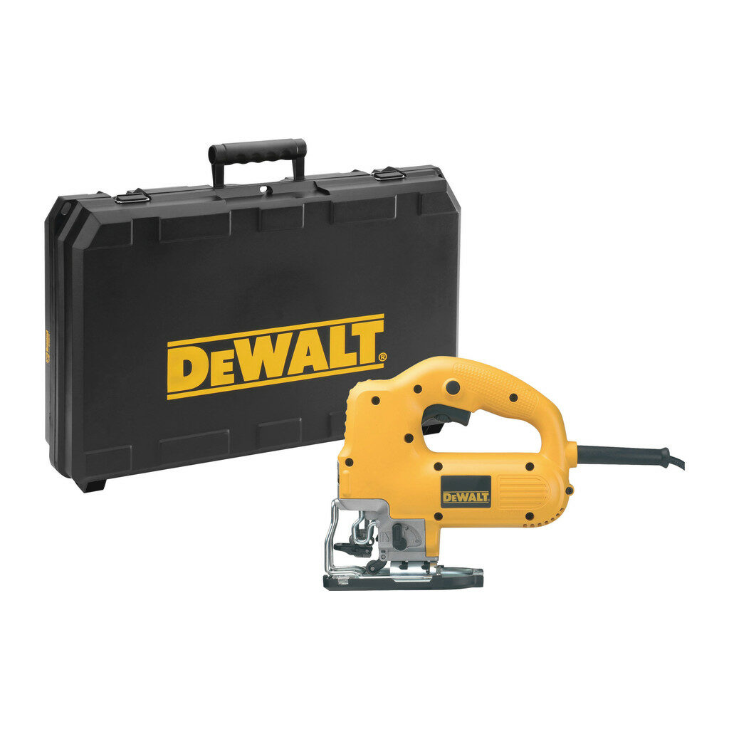 DeWalt DW341K - Priamočiara píla, 550W, prierez 85mm, zdvih 20mm, kufor