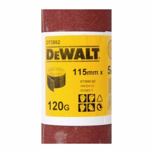 DeWalt DT3582 - Kotúč brúsneho papiera 5m x 115mm, P120