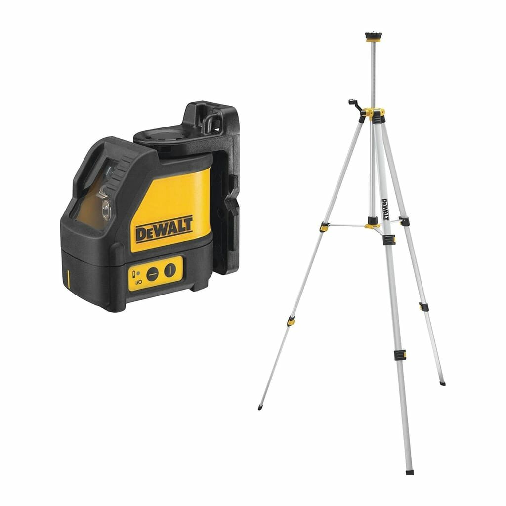 DeWalt DW088KTRI - Krížový laser samonivelačný, červený, 15/50m, kufor + statív