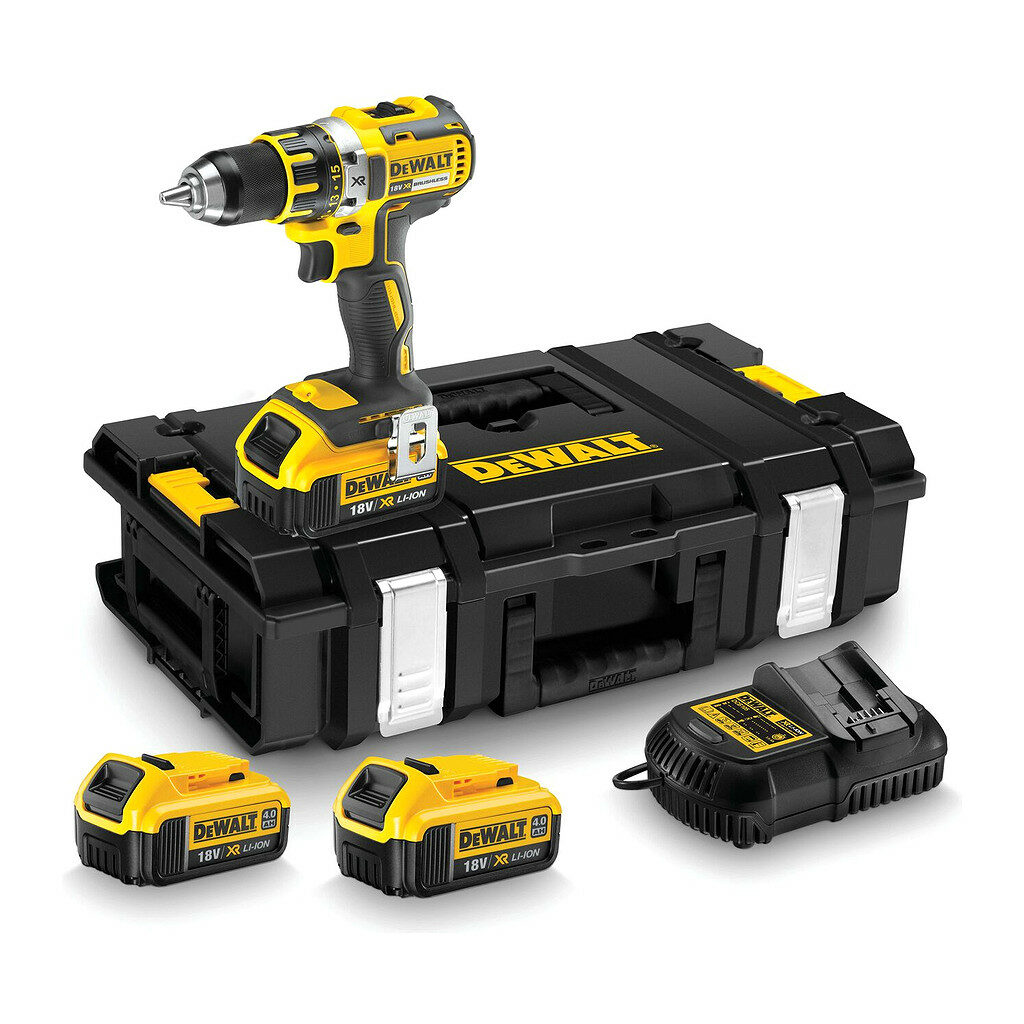 DeWalt DCD790M3 - Aku vŕtačka 18V, 3x aku 4Ah, nabíjačka, kufor