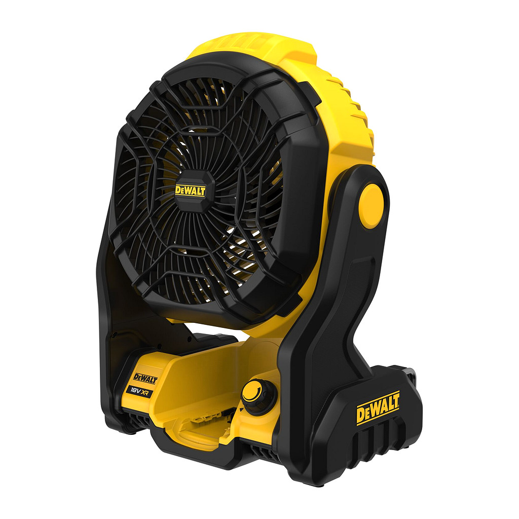 DeWalt DCE512N - Akumulátorový ventilátor 18V, 1680m3/hod, bez aku a nabíjačky