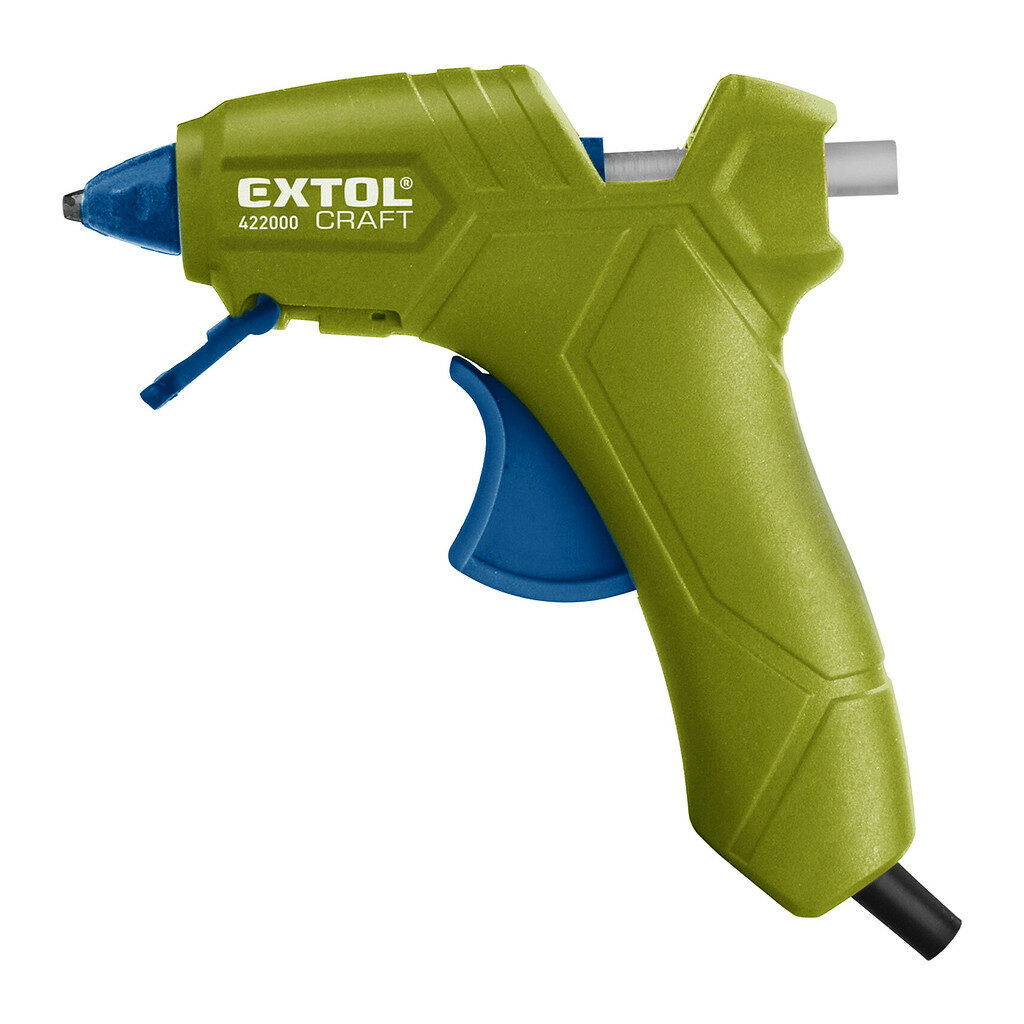 Extol Craft 422000 - Pištoľ lepiaca tavná, 70W, Ø7,2mm