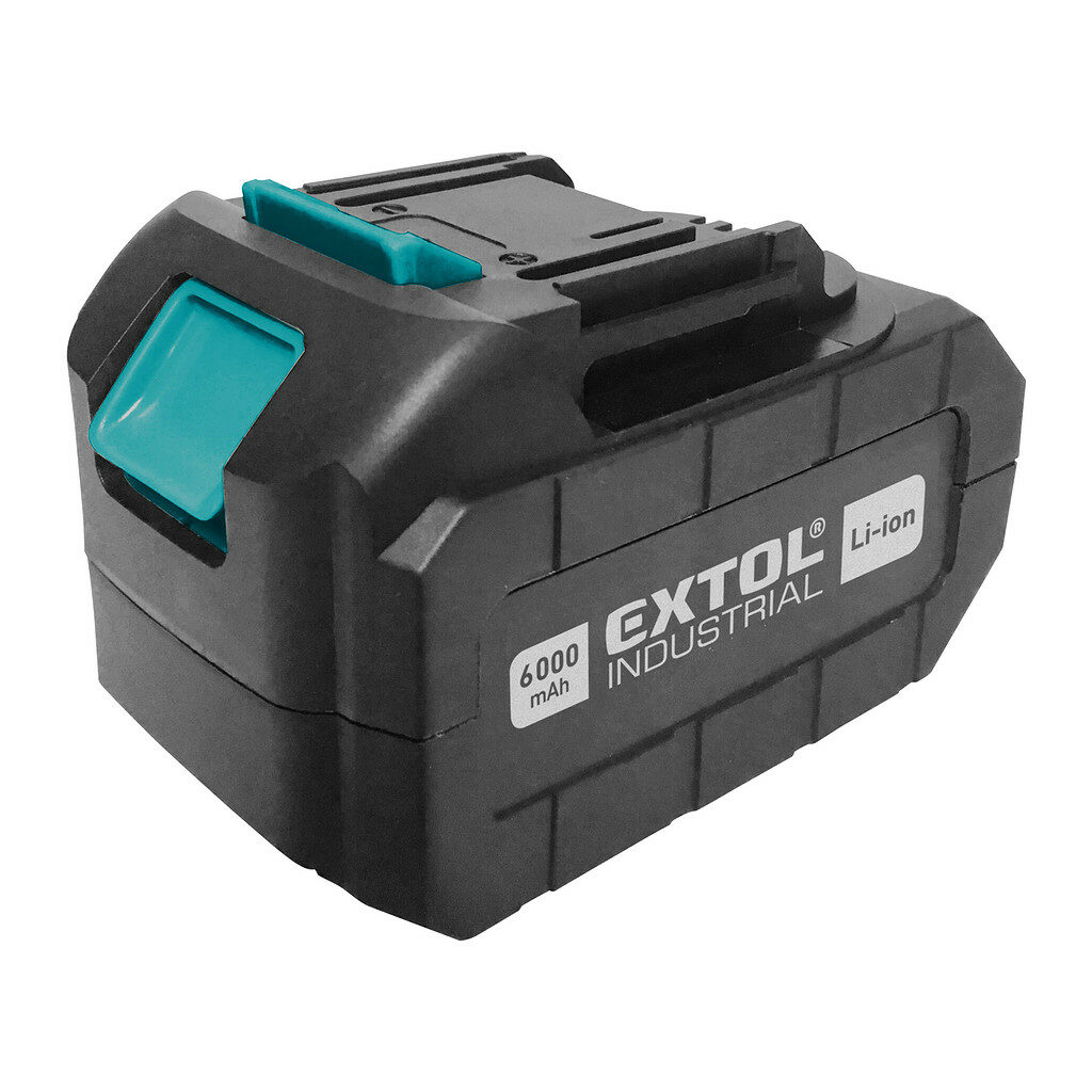 Extol Industrial 8791115B6 - Akumulátor 18V / 6Ah, Li-ion, pre 8791115, 8791255