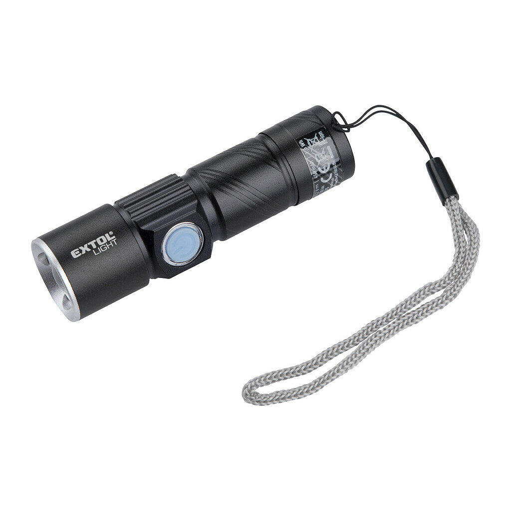 Extol Light 43135 - Svietidlo hliníkové 3W Cree LED, 150 lm