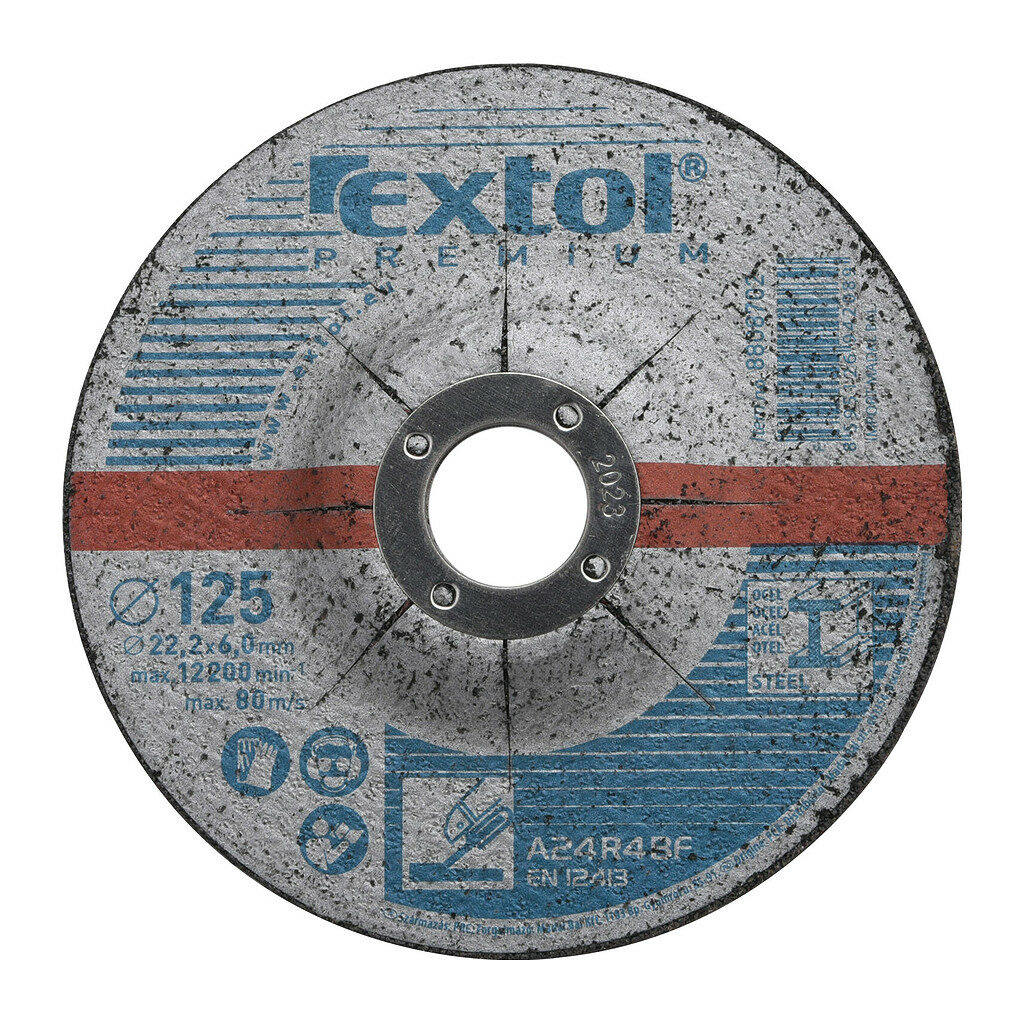 Extol Premium 8808702 - Kotúč brúsny na kov, 125x6,0mm