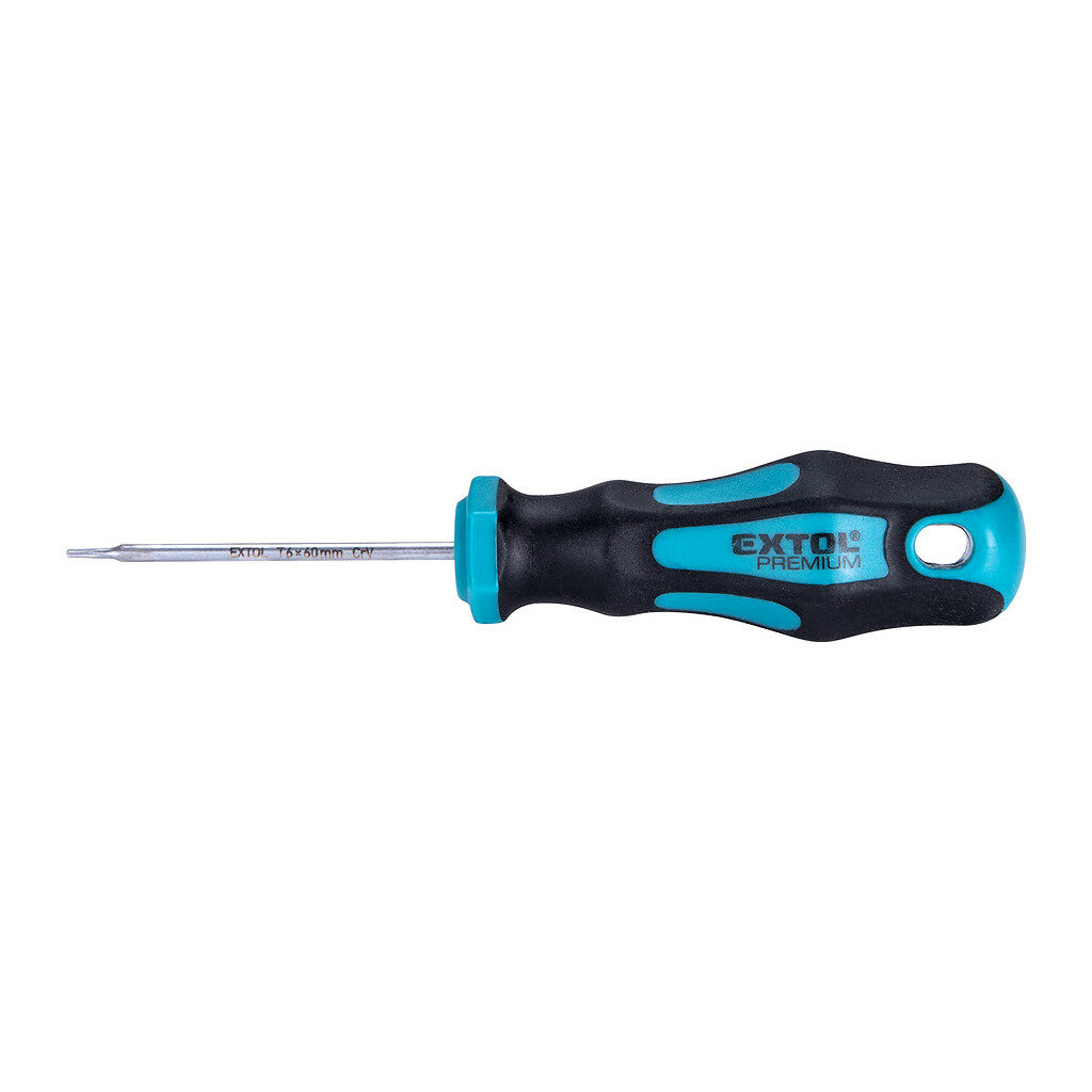 Extol Premium 8819240 - Skrutkovač TORX, magnetický, T6x60mm