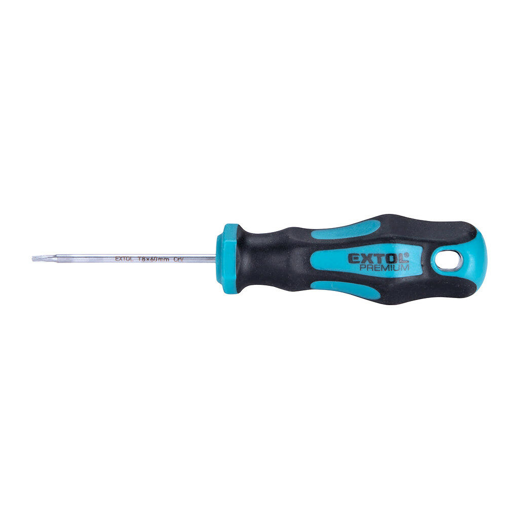 Extol Premium 8819242 - Skrutkovač TORX, magnetický, T8x60mm