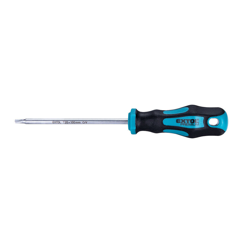 Extol Premium 8819246 - Skrutkovač TORX, magnetický, T20x100mm