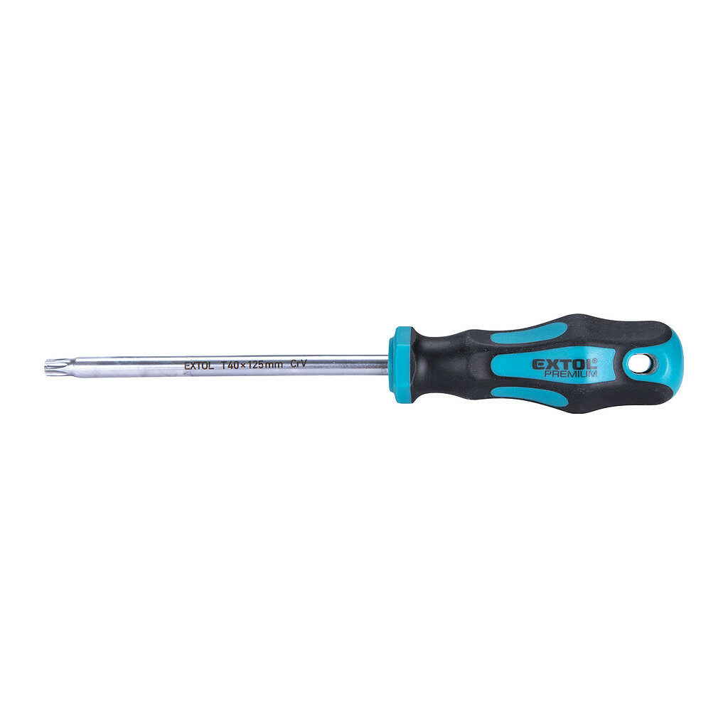 Extol Premium 8819250 - Skrutkovač TORX, magnetický, T40x125mm