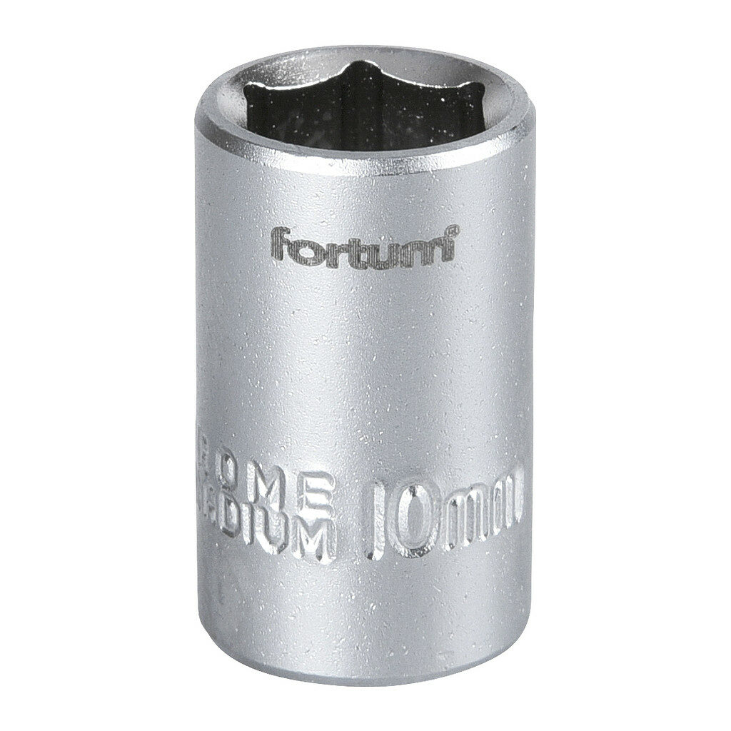 Fortum 4701410 - Kľúč nástrčný, 10mm, 1/4”