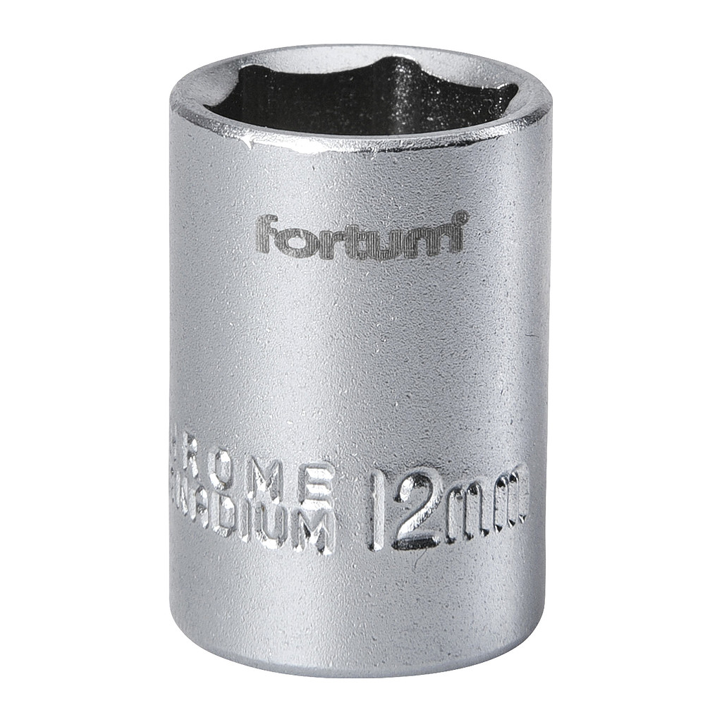 Fortum 4701412 - Kľúč nástrčný, 12mm, 1/4”