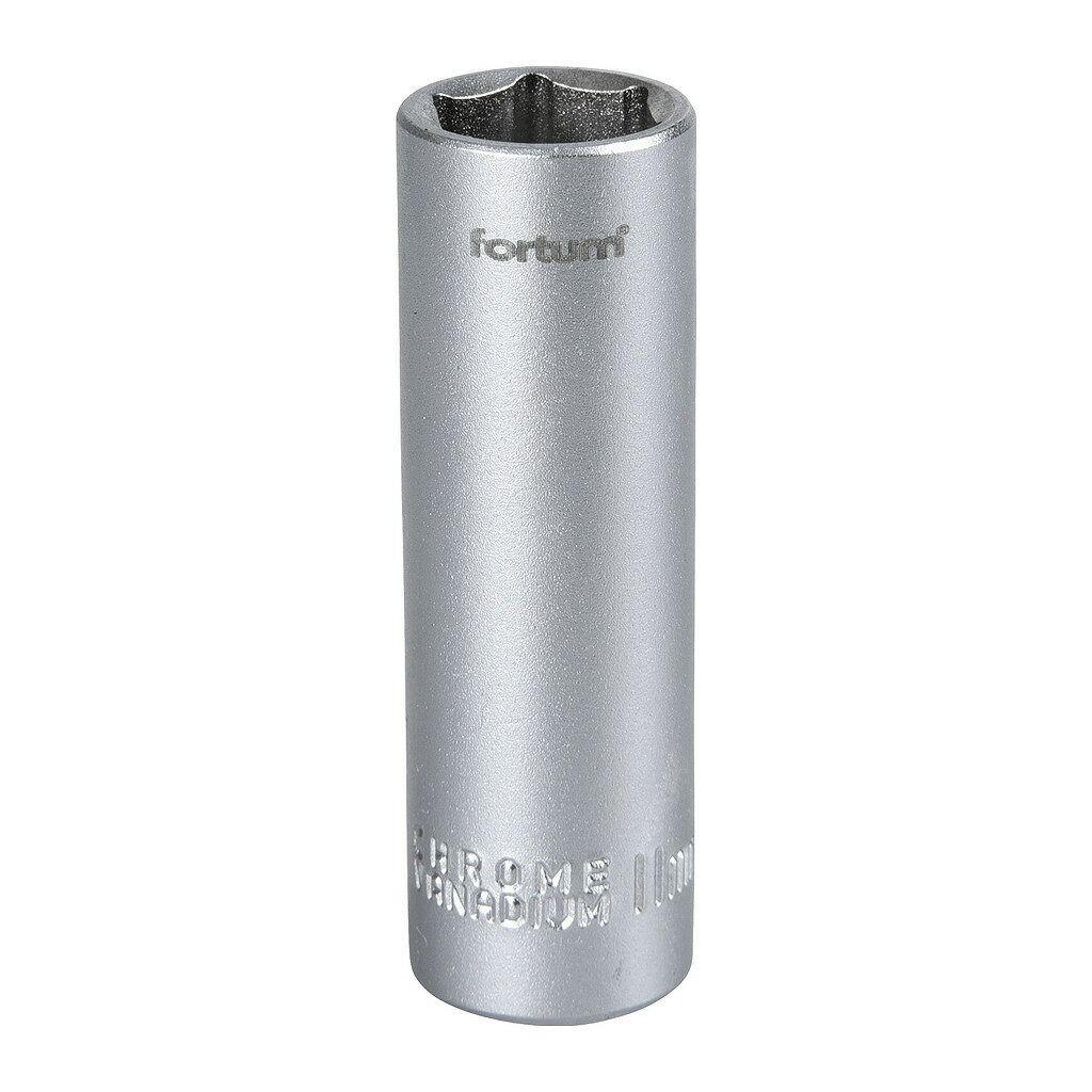 Fortum 4701524 - Kľúč nástrčný predĺžený, 11mm, 1/4”