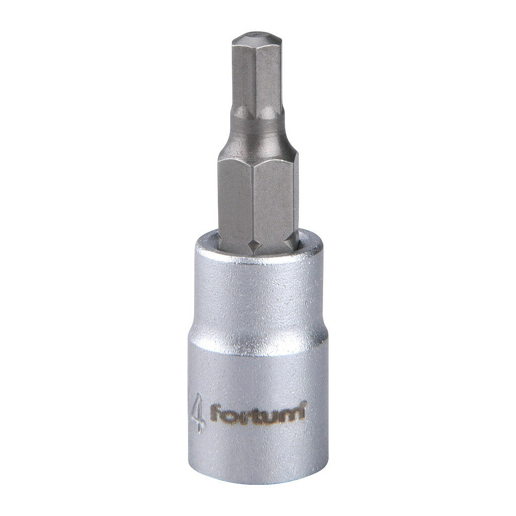 Fortum 4701604 - Hlavica zástrčná HEX, HX 4, 1/4”