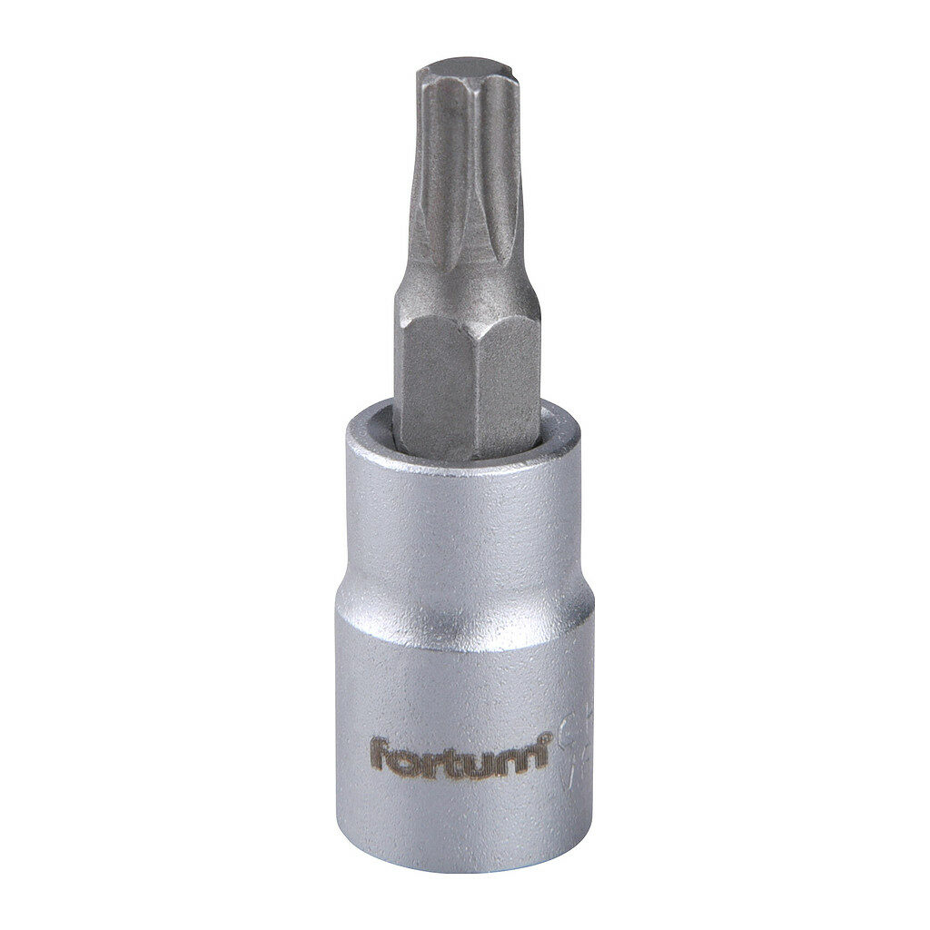 Fortum 4701724 - Hlavica zástrčná TORX, TX27, 1/4”