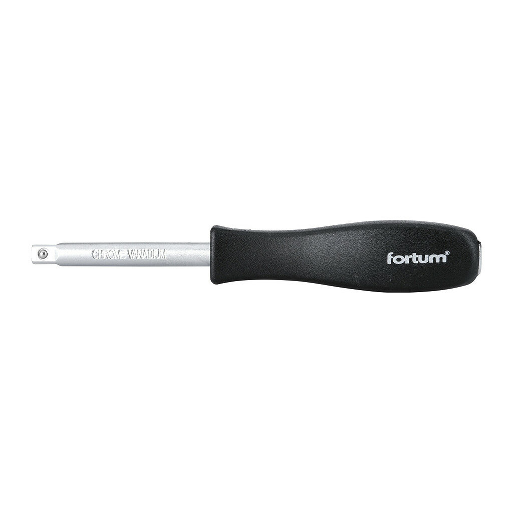 Fortum 4701905 - Nadstavec s rukoväťou, 1/4”, dĺžka 150mm