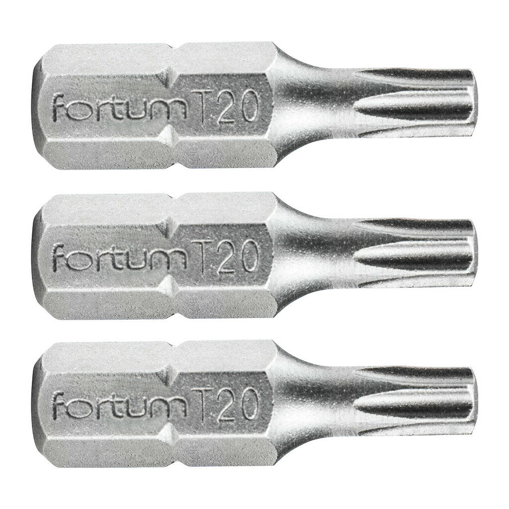 Fortum 4741420 - Bit torx 3ks, T 20x25mm