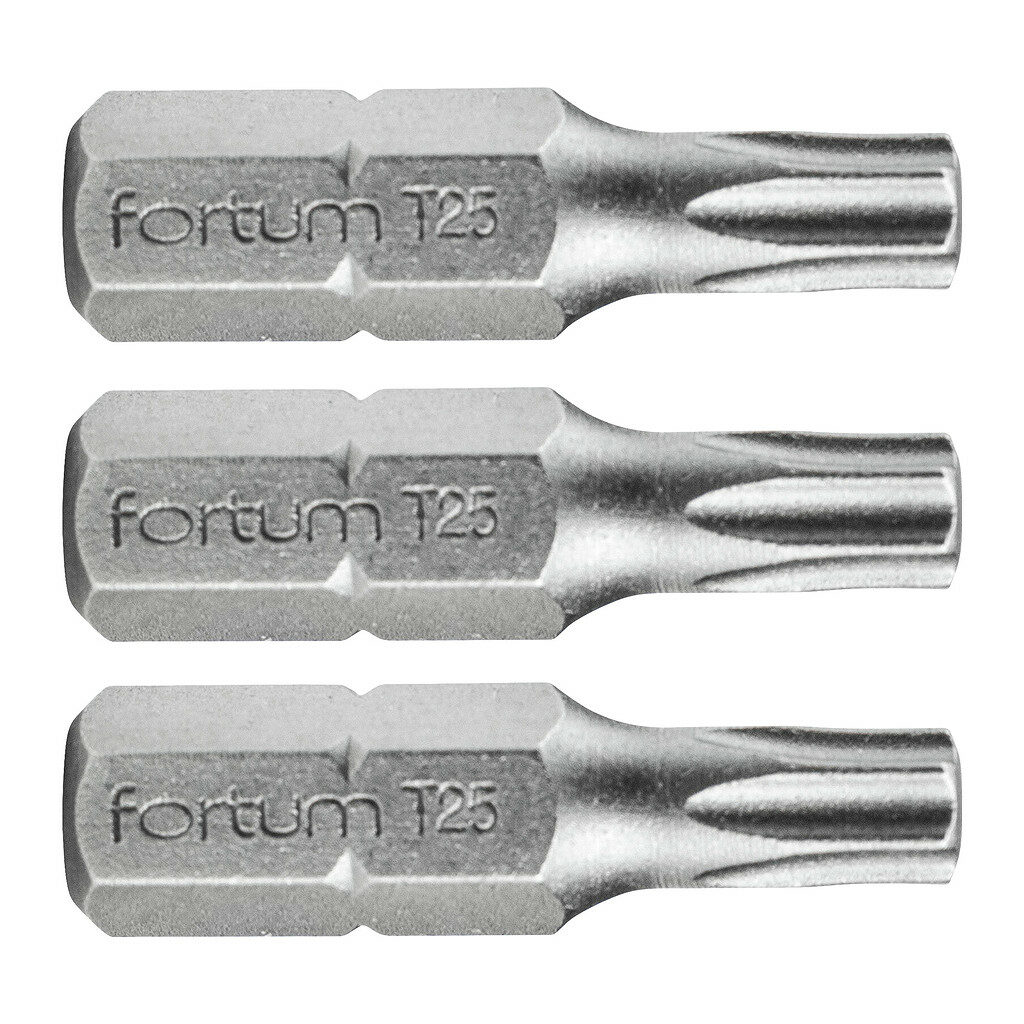 Fortum 4741425 - Bit torx 3ks, T 25x25mm