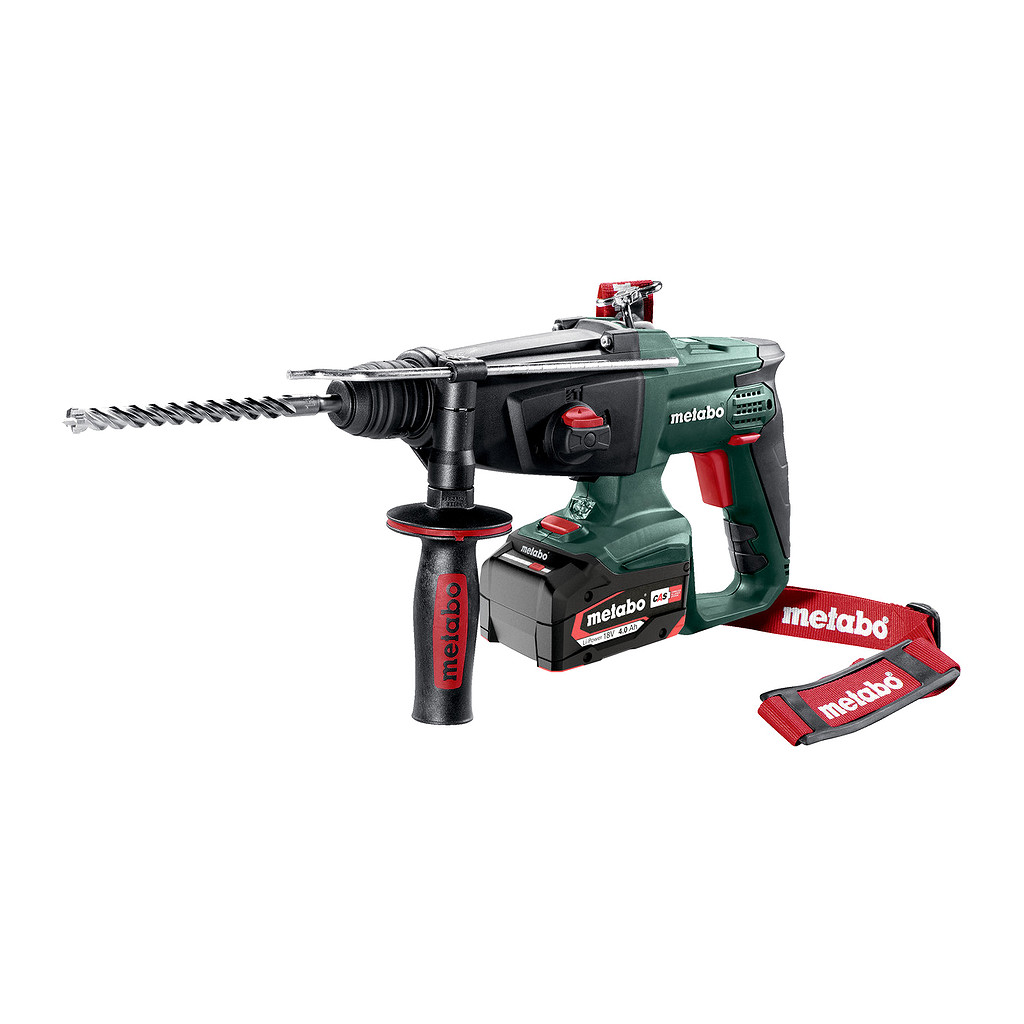 Metabo 600210500 - KHA 18 LTX - AKU kladivo, 18V 2x4Ah Li-Power, Nabíjačka ASC 55, metaBOX 165 L