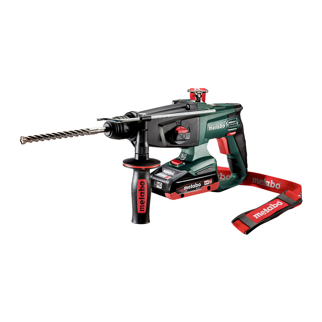 Metabo 600210800 - KHA 18 LTX - AKU kladivo, 18V 2x4Ah LiHD, Nabíjačka ASC 55, metaBOX 165 L