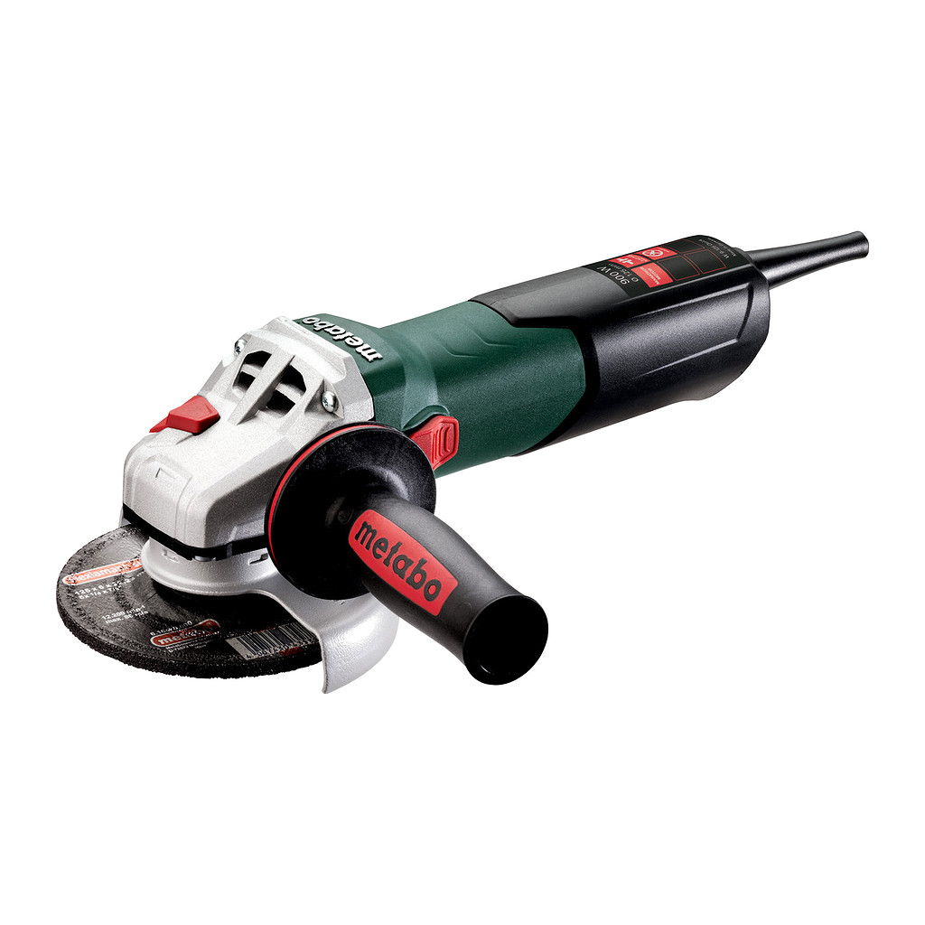 Metabo 600374000 - W 9-125 Quick - Uhlová brúska, Kartón, s rýchloupínacou maticou