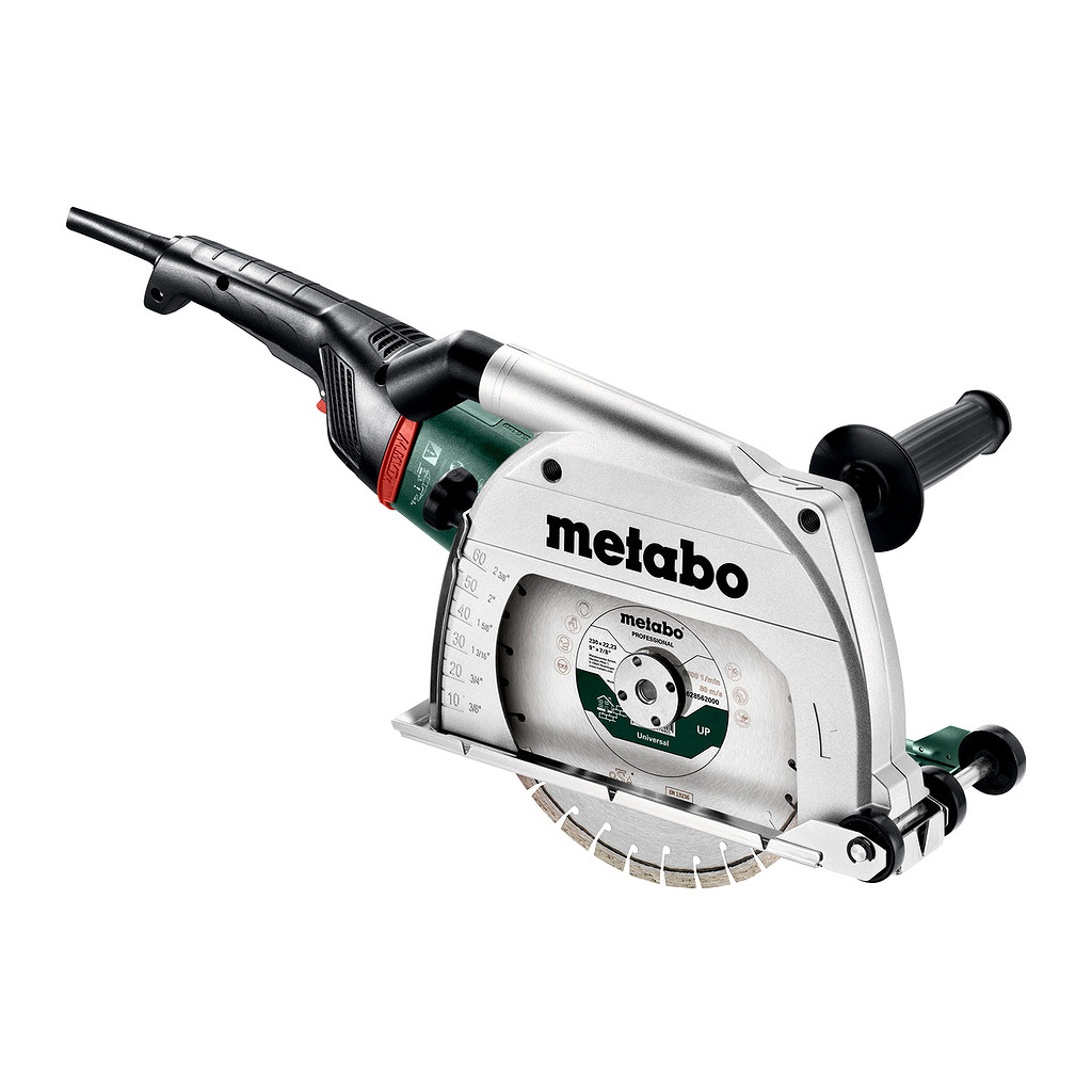 Metabo 600434500 - TE 24-230 MVT CED - Diamantový rezací systém, Kufor z umelej hmoty, s diamantovým rozbrusovacím kotúčom UP