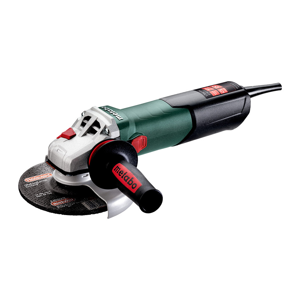 Metabo 600473000 - WEV 17-150 Quick - Uhlová brúska, Kartón, s reguláciou otáčok, rýchloupínacou maticou