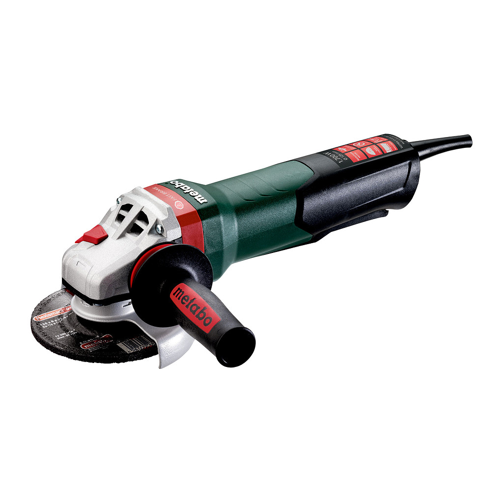 Metabo 600548000 - WEPBA 17-125 Quick - Uhlová brúska, Kartón, s brzdou, rýchloupínacou maticou