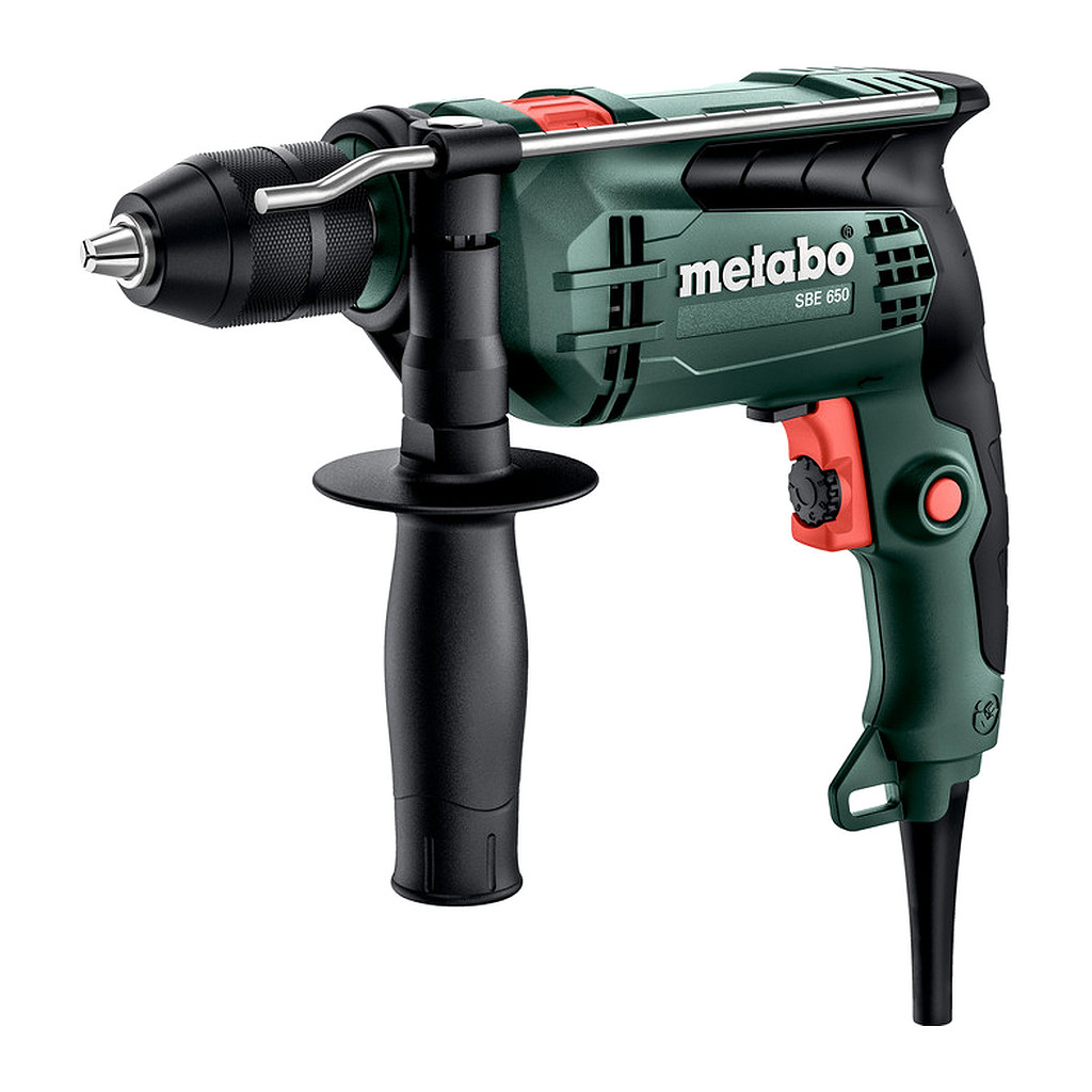 Metabo 600742850 - SBE 650 - Príklepová vŕtačka, Kartón