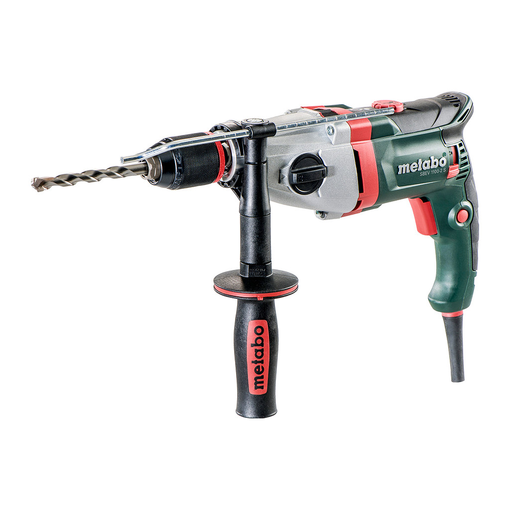 Metabo 600784500 - SBEV 1100-2 S - Príklepová vŕtačka, metaBOX 145 L