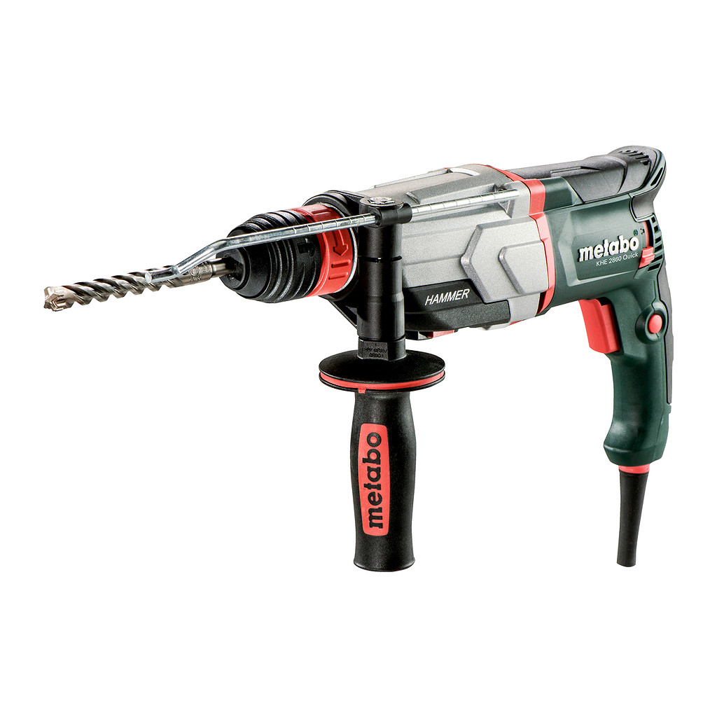 Metabo 600878500 - KHE 2860 Quick - Kombinované kladivo, metaBOX 145 L, s výmenným skľučovadlom Metabo-Quick