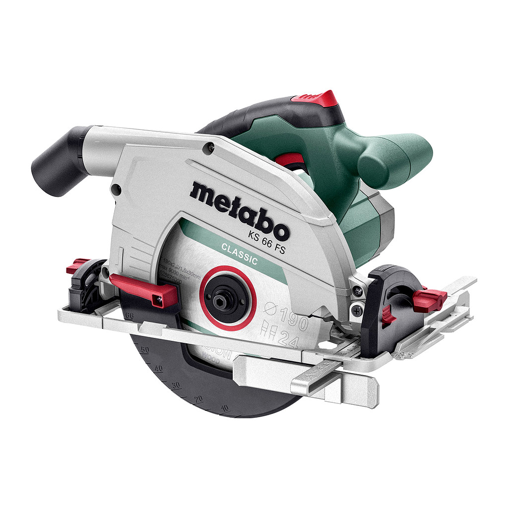 Metabo 601066500 - KS 66 FS - Ručná kotúčová píla, metaBOX 340