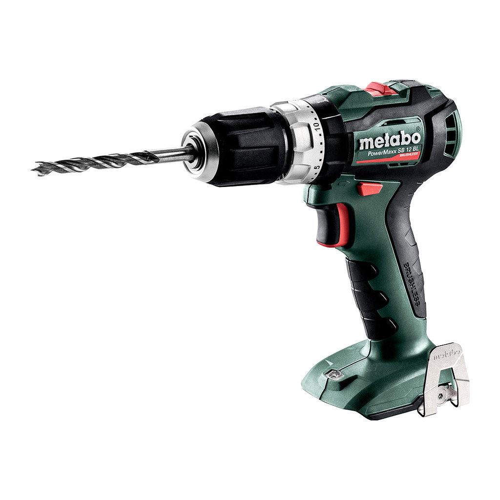 Metabo 601077890 - PowerMaxx SB 12 BL - AKU príklepový vŕtací skrutkovač, 12V, Kartón