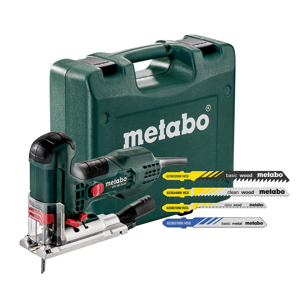 Metabo 601100900 - STE 100 Quick Set - Dierovacia píla, Kufor z umelej hmoty, s 20 dierovacími pílovými listmi