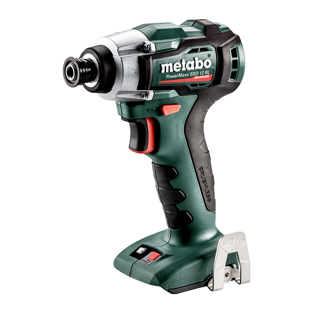 Metabo 601115890 - PowerMaxx SSD 12 BL - AKU rázový skrutkovač, 12V, Kartón