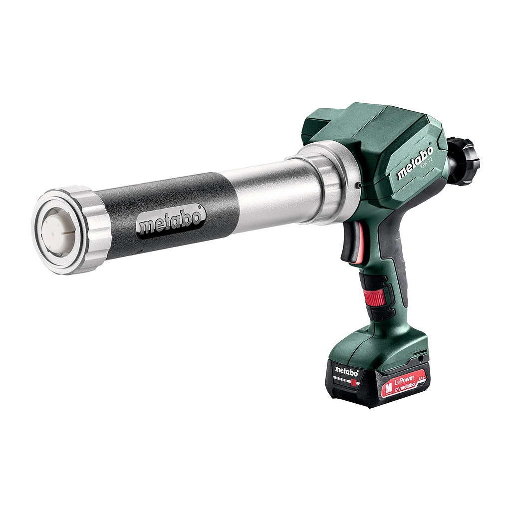 Metabo 601217600 - KPA 12 400 - AKU kartušová pištoľ, 12V 1x2Ah Li-Power, Nabíjačka SC 30, Kartón