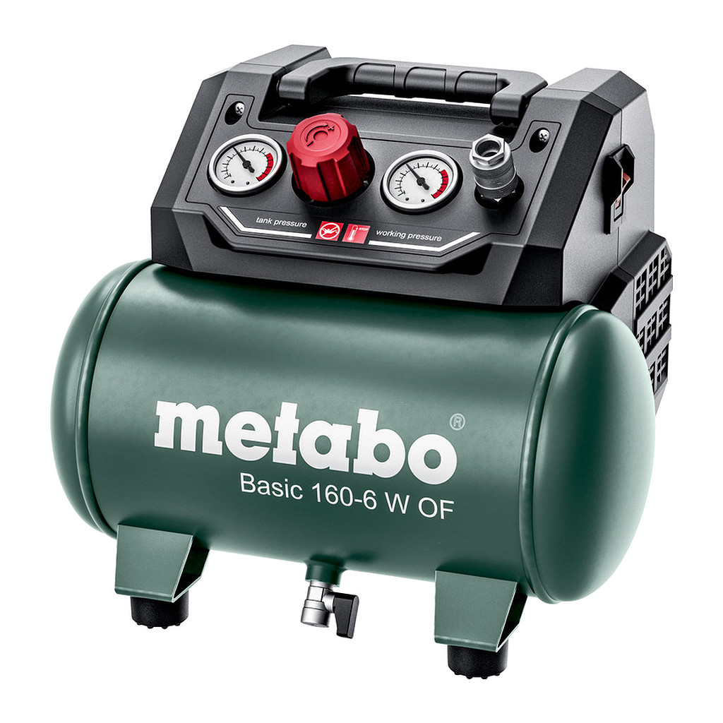 Metabo 601501000 - Basic 160-6 W OF - Kompresor, Kartón