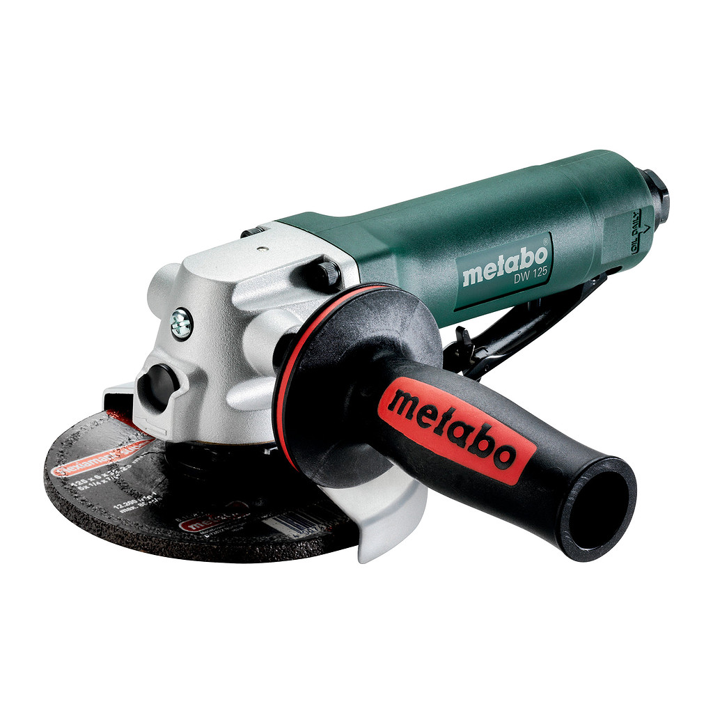 Metabo 601556000 - DW 125 - Pneumatická uhlová brúska, Kartón