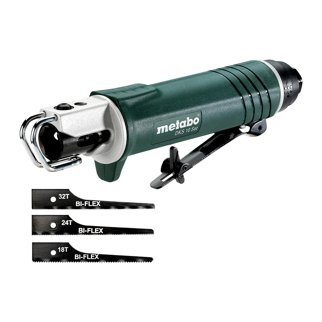 Metabo 601560500 - DKS 10 Set - Pneumatická karosárska píla, Kufor z umelej hmoty