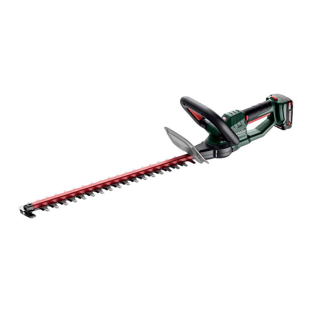 Metabo 601718500 - HS 18 LTX 55 - AKU nožnice na živý plot, 18V 2x2Ah Li-Power, Nabíjačka SC 30, Kartón