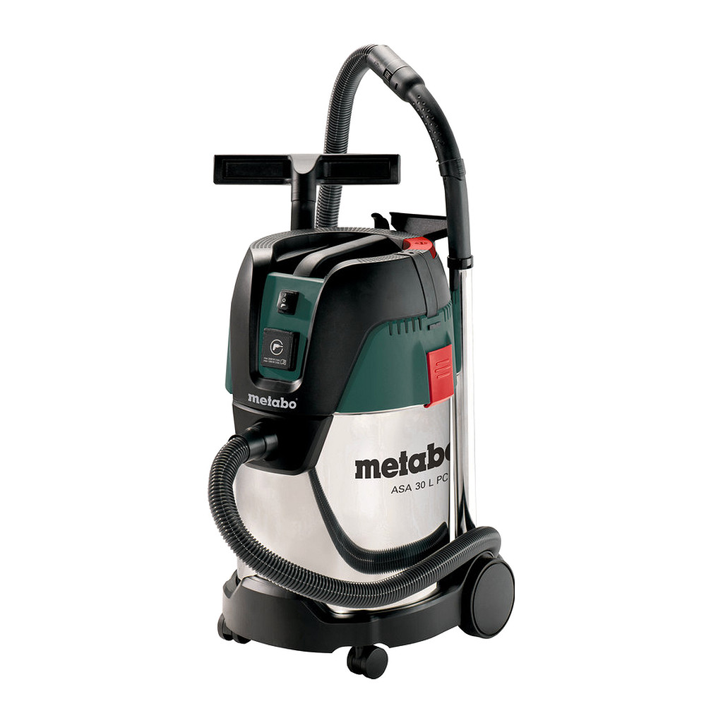 Metabo 602015000 - ASA 30 L PC Inox - Všestranný vysávač, Kartón, s manuálnym čistením filtra