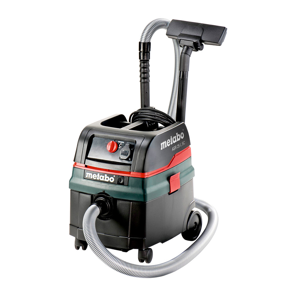 Metabo 602024000 - ASR 25 L SC - Všestranný vysávač, Kartón, s elektromagnetickým oklepom