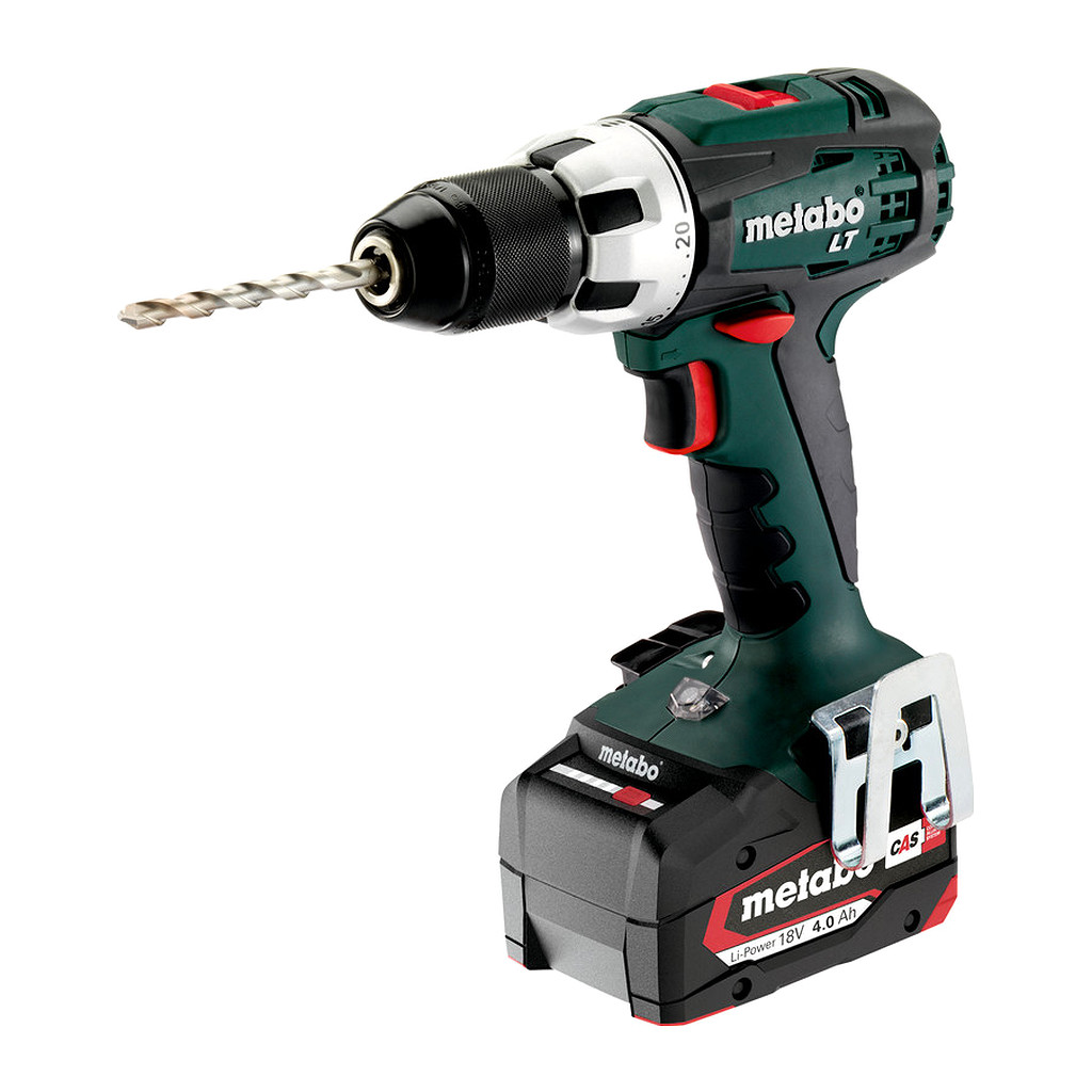 Metabo 602102500 - BS 18 LT - AKU vŕtačka so skrutkovačom, 18V 2x4Ah Li-Power, Nabíjačka ASC 55, metaBOX 145