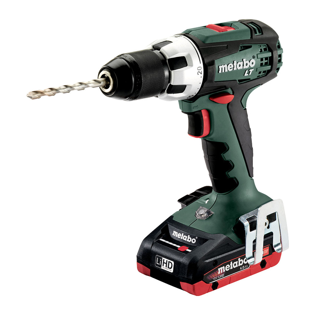 Metabo 602102800 - BS 18 LT - AKU vŕtačka so skrutkovačom, 18V 2x4Ah LiHD, Nabíjačka ASC 55, metaBOX 145