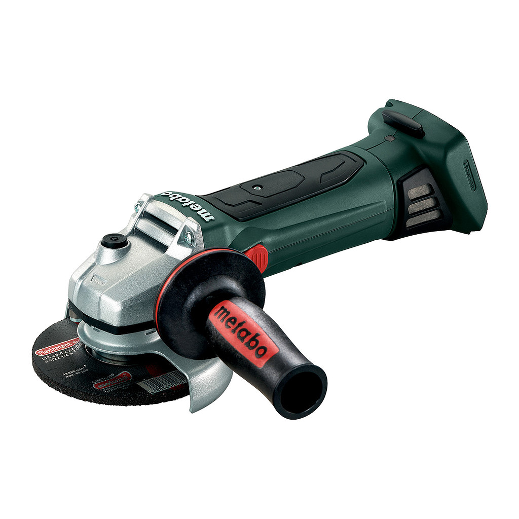 Metabo 602170890 - W 18 LTX 115 Quick - AKU uhlová brúska, 18V, Kartón