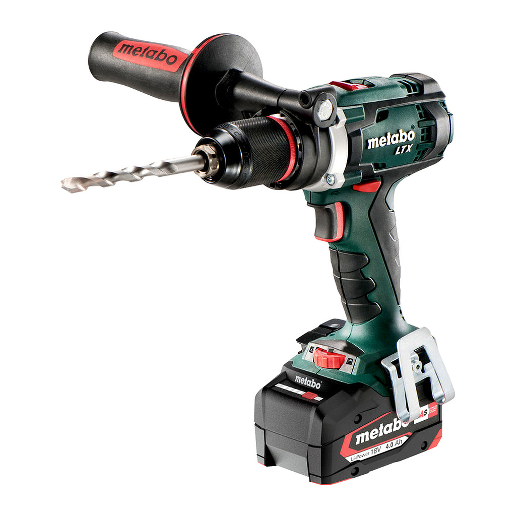 Metabo 602191500 - BS 18 LTX Impuls - AKU vŕtačka so skrutkovačom, 18V 2x4Ah Li-Power, Nabíjačka ASC 55, metaBOX 145 L