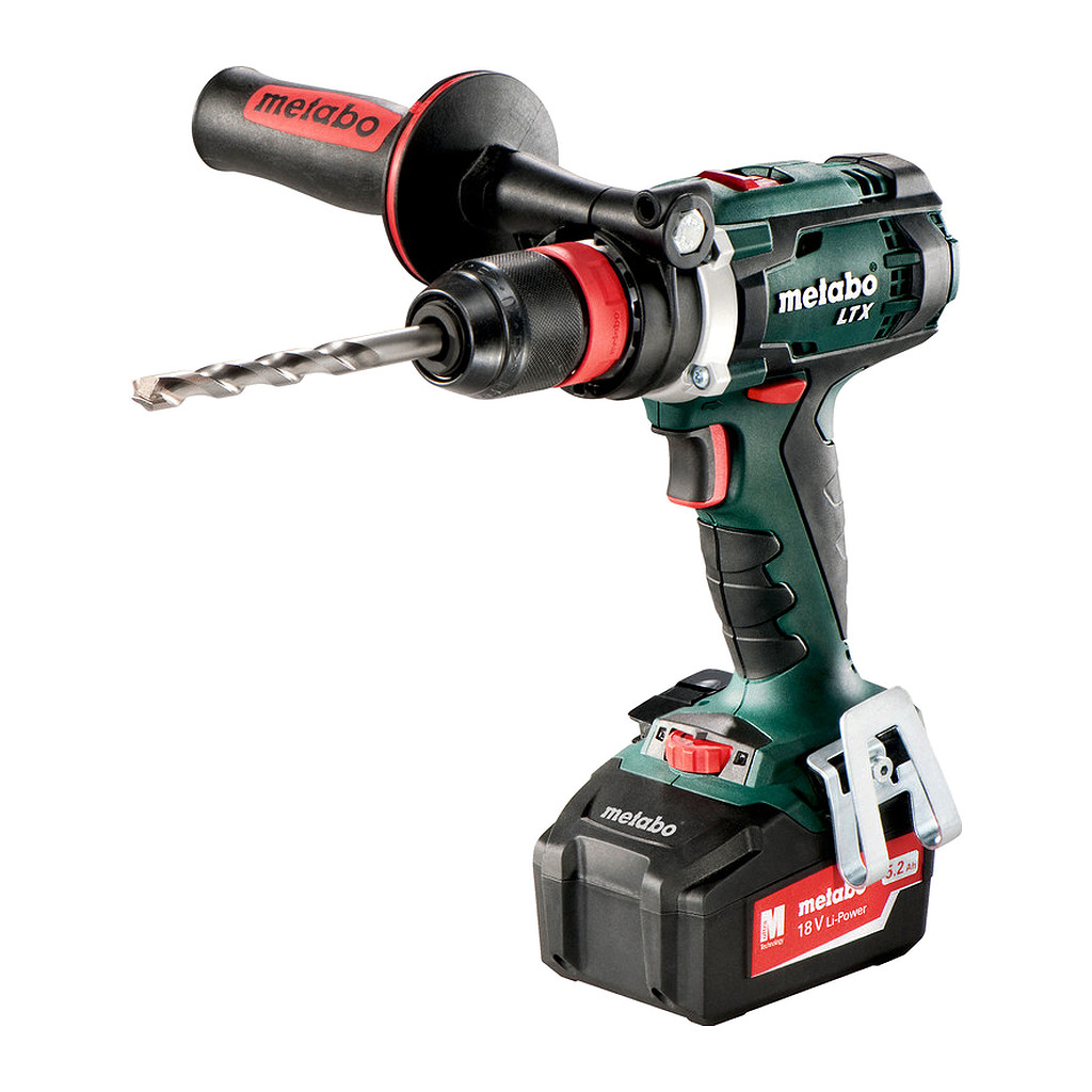 Metabo 602193650 - BS 18 LTX Quick - AKU vŕtačka so skrutkovačom, 18V 2x5.2Ah Li-Power, Nabíjačka ASC 55, metaBOX 145 L