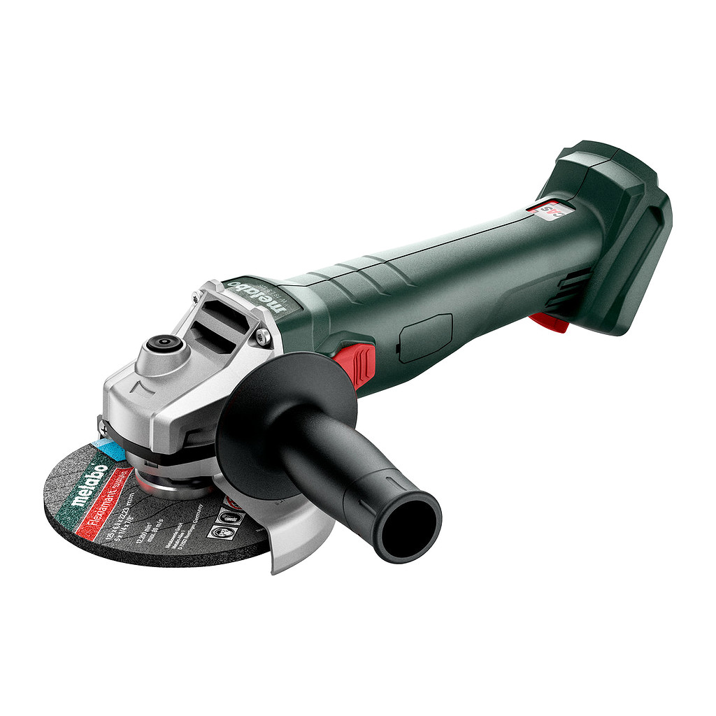 Metabo 602247850 - W 18 L 9-125 - AKU uhlová brúska, 18V, Kartón